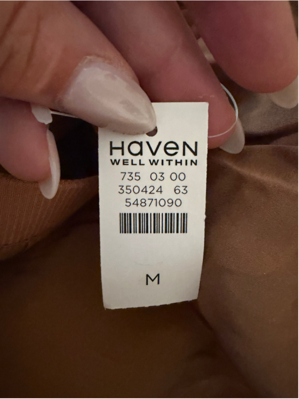 Women's Haven Well Within Brown Lounge Shorts Size M - Picture 5 of 8